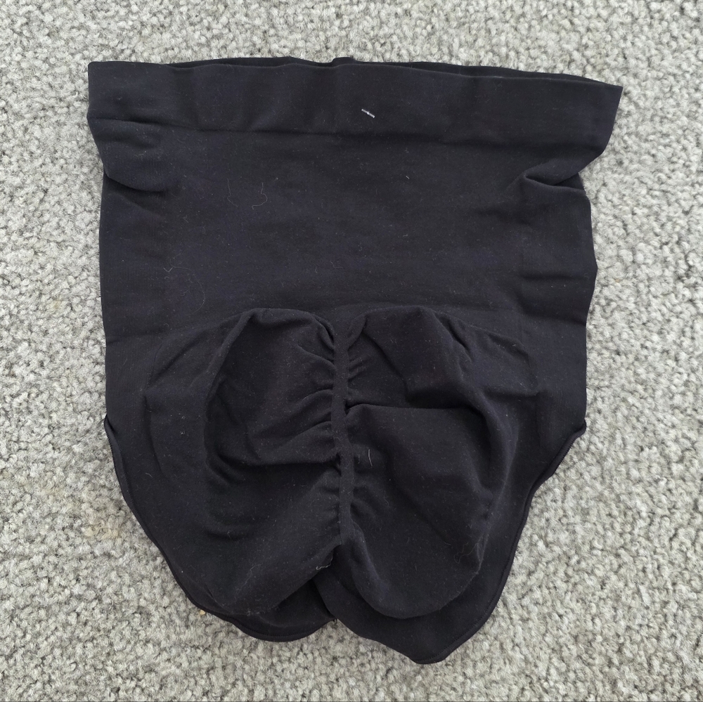 SKIMS Seamless Sculpt Mid Waist Shaping Brief In Onyx 4X/5X - Picture 7 of 7